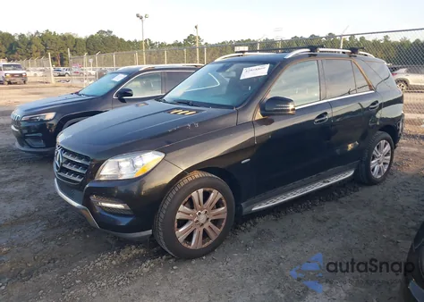 2012 Mercedes-Benz Ml 350 4Matic из США, поврежденный, VIN 4JGDA5HB3CA029939